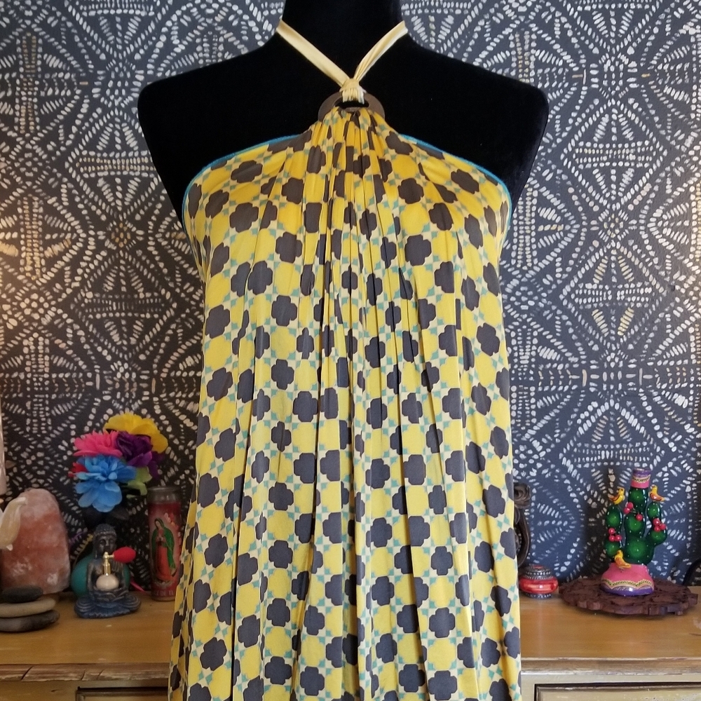 A Commom Thread Silk Dress - Picture 9 of 10